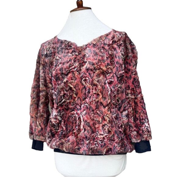 Diesel Women's F-Riga 3/4 Sleeve Sweatshirt V-Neck Sweater Size Small $248 Italy - Picture 16 of 16